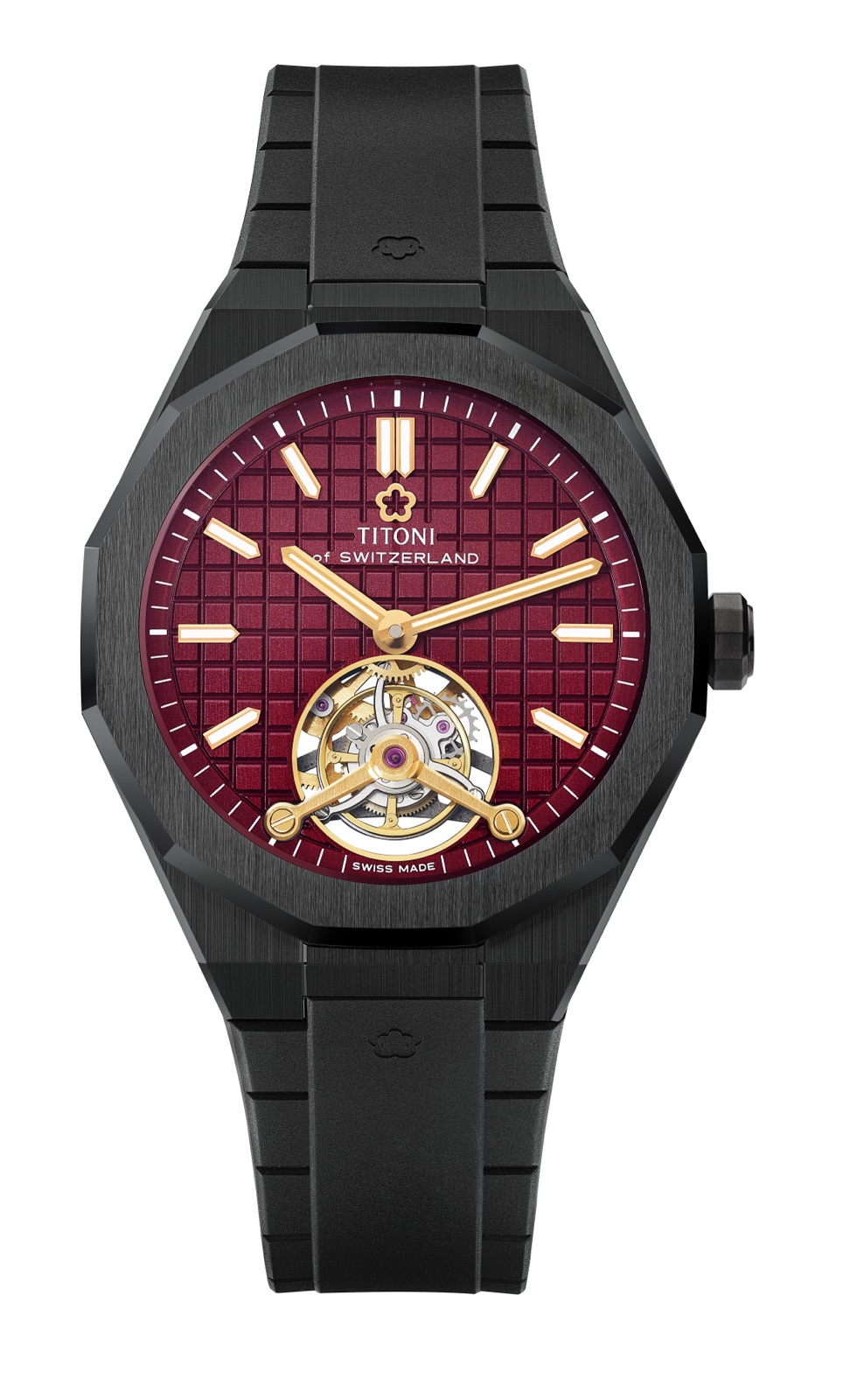 TITONI LUXE TOURBILLON 陶瓷陀飛輪腕錶