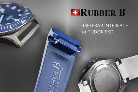 Rubber B TUDOR Pelagos FXD 固定錶耳專用橡膠錶帶結構